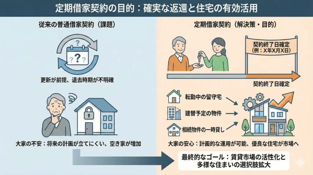 定期借家の目的