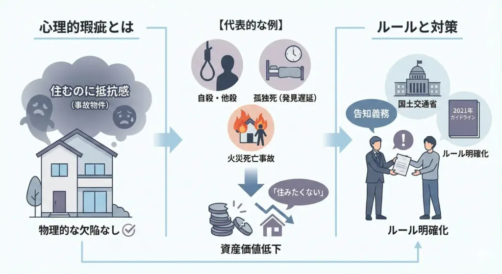 心理的瑕疵の例